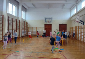 Rozgrzewka pierwszaków