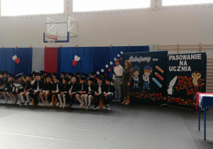 Uroczystość ślubowania.