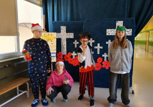 Uczniowie klas szóstych.