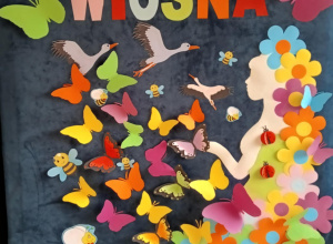 Wiosenne prace plastyczne