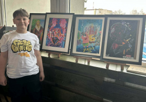 Szkolny pokaz talentów.