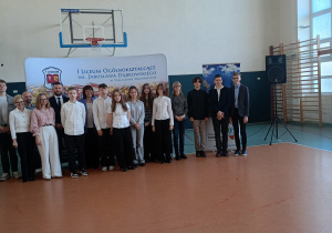 Laureaci konkursu powiatowego.