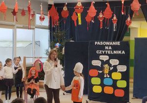 Pasowanie na czytelnika.