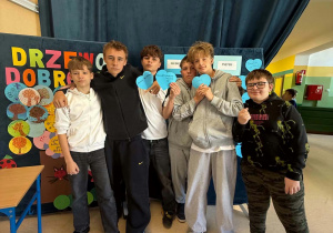 Uczniowie zostawiają dobre słowo.